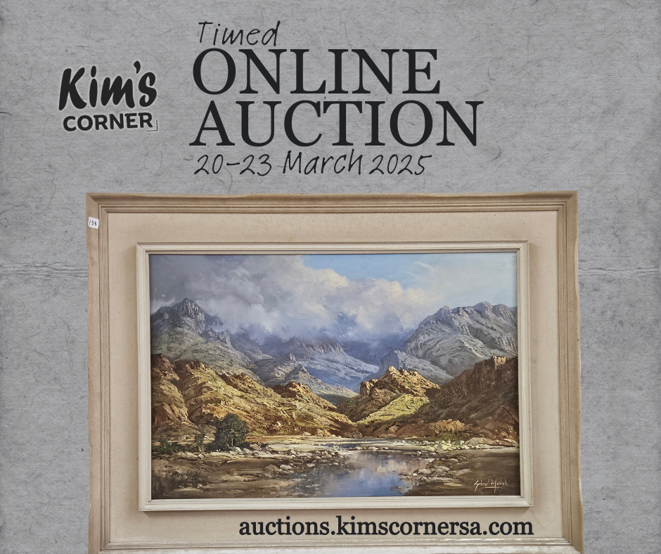 Kim's March Online Auction Begins this week