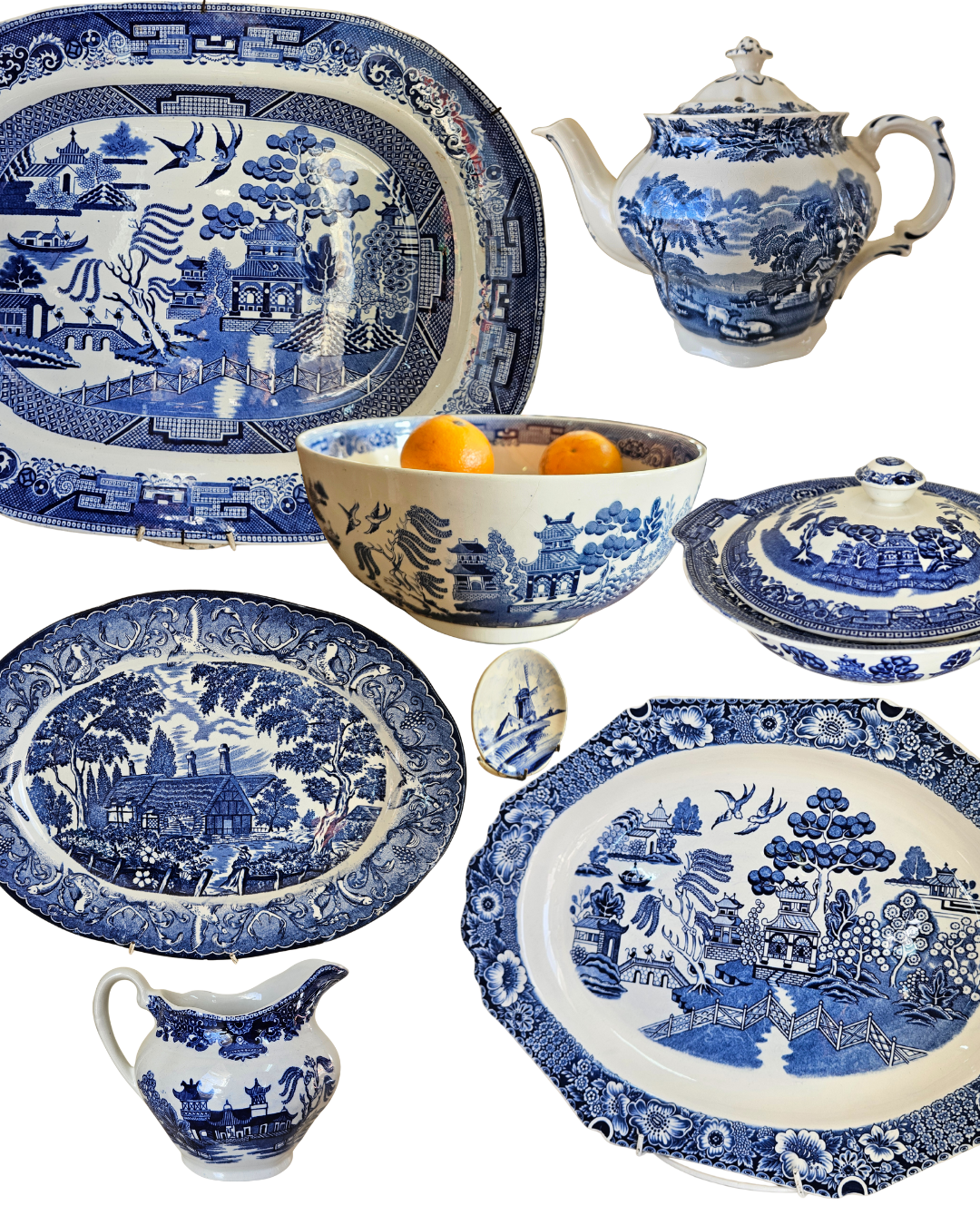 Blue and White – Kim's Corner