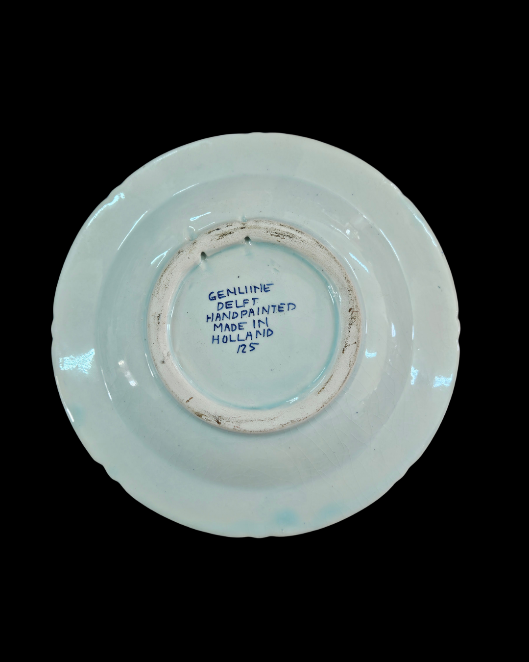 Small Delft plate
