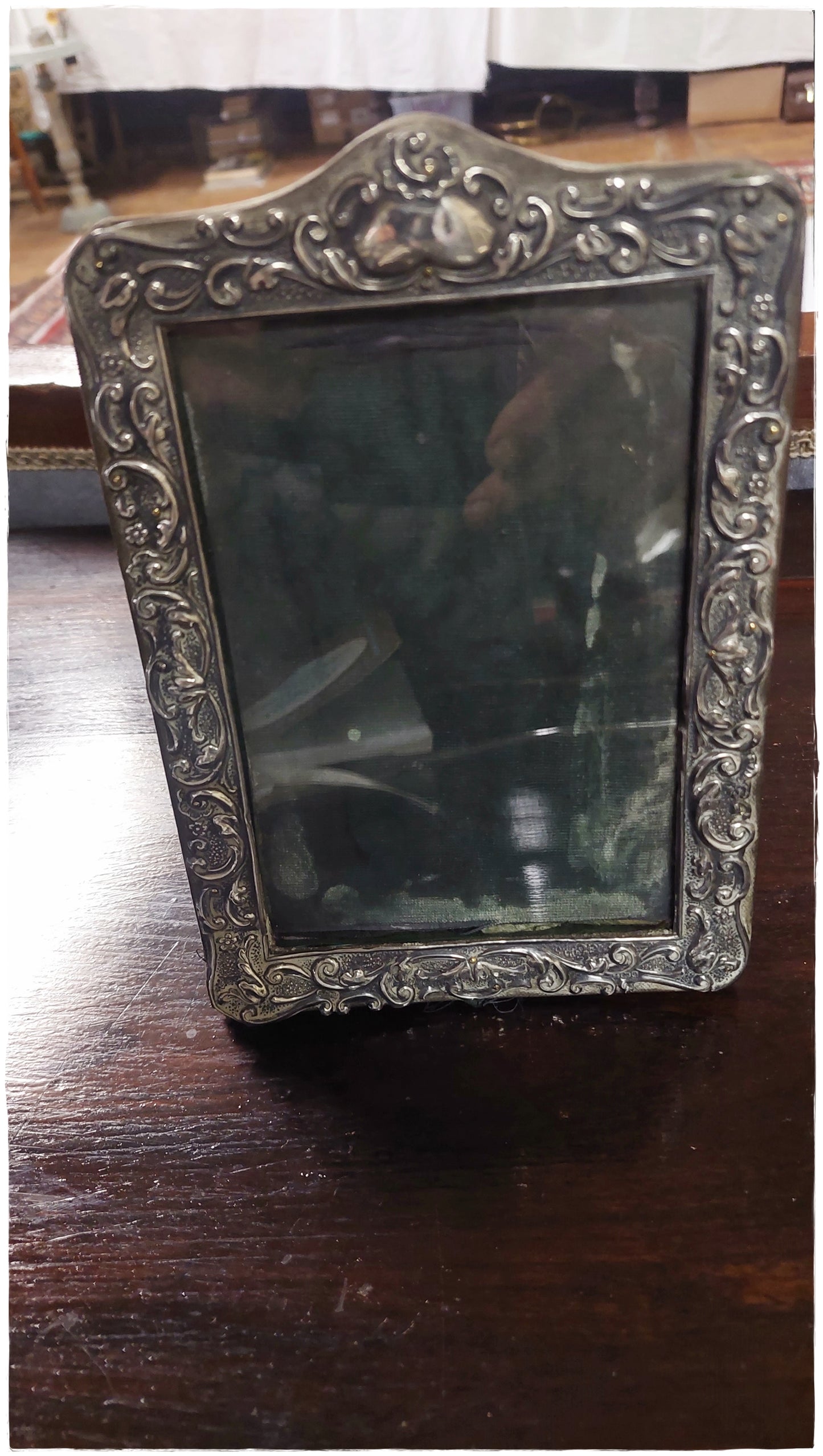 Hallmarked silver frame