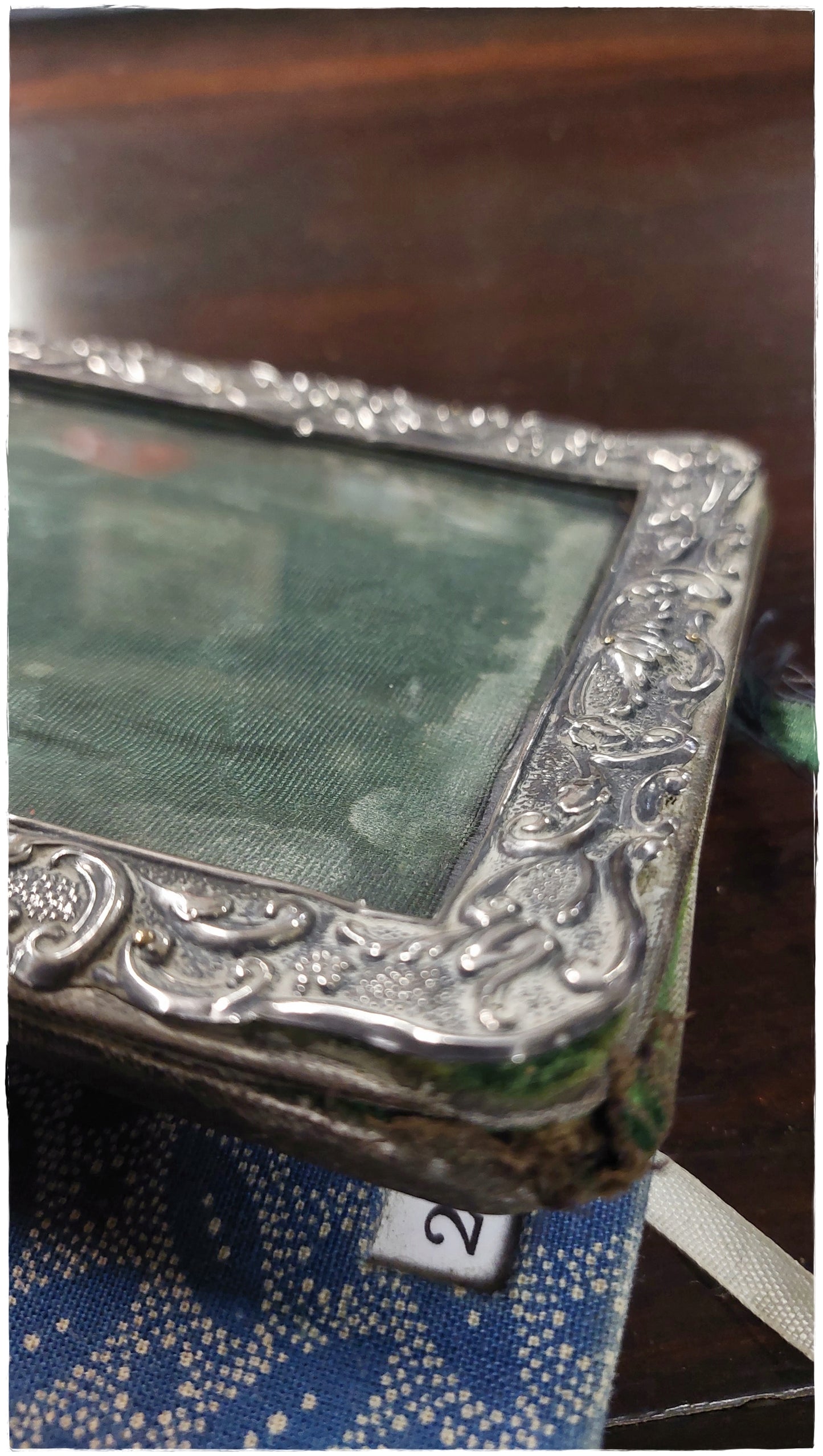 Hallmarked silver frame