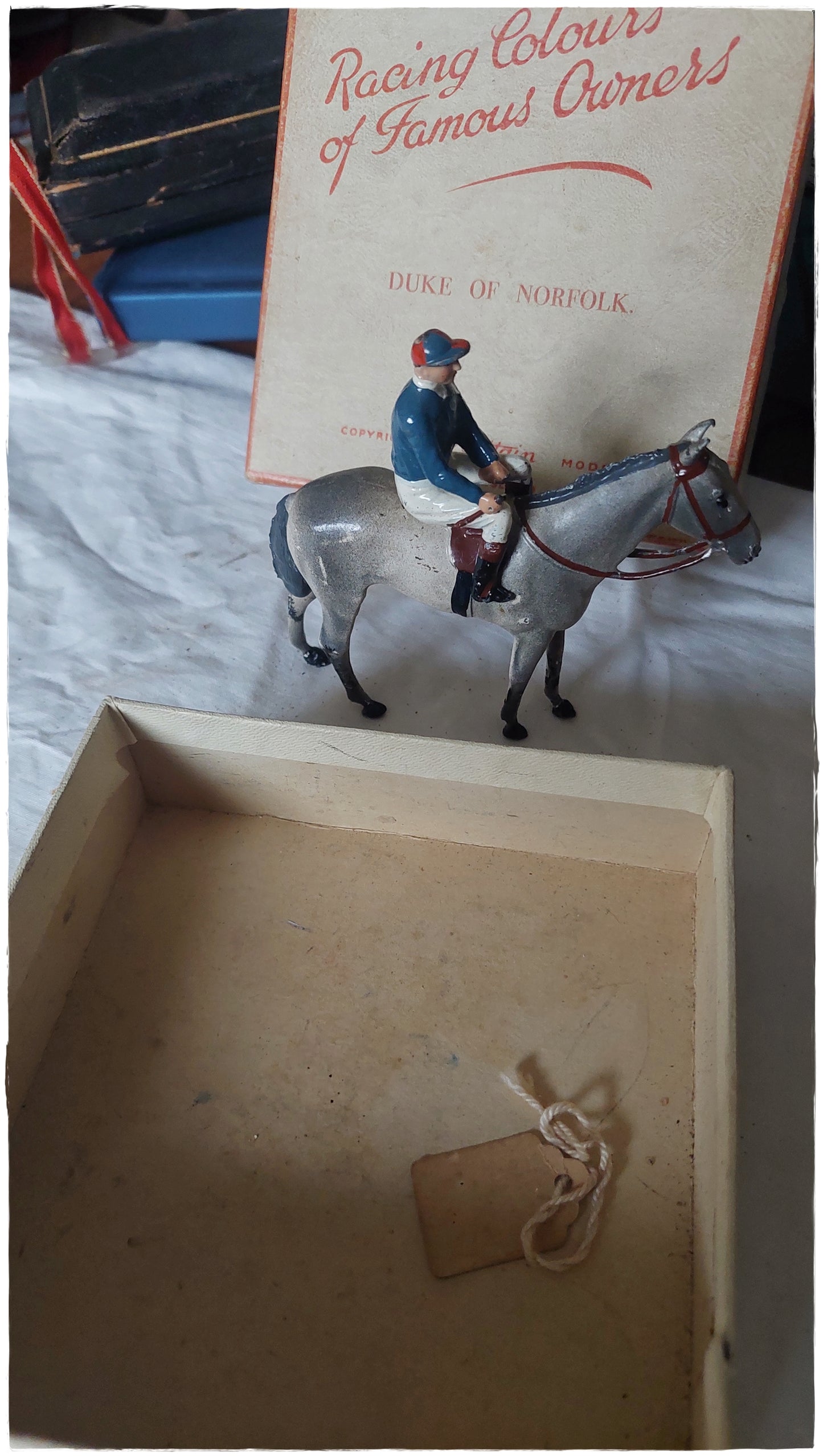 M Britain Model Diecast Horse and Jockey