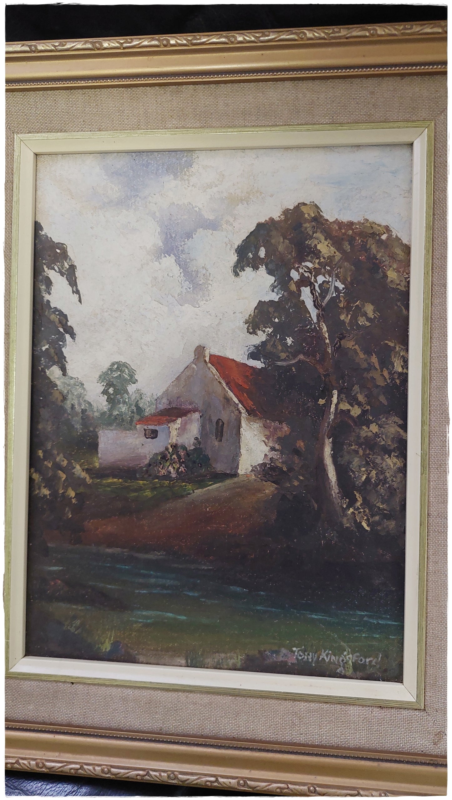 Tony Kingsford painting