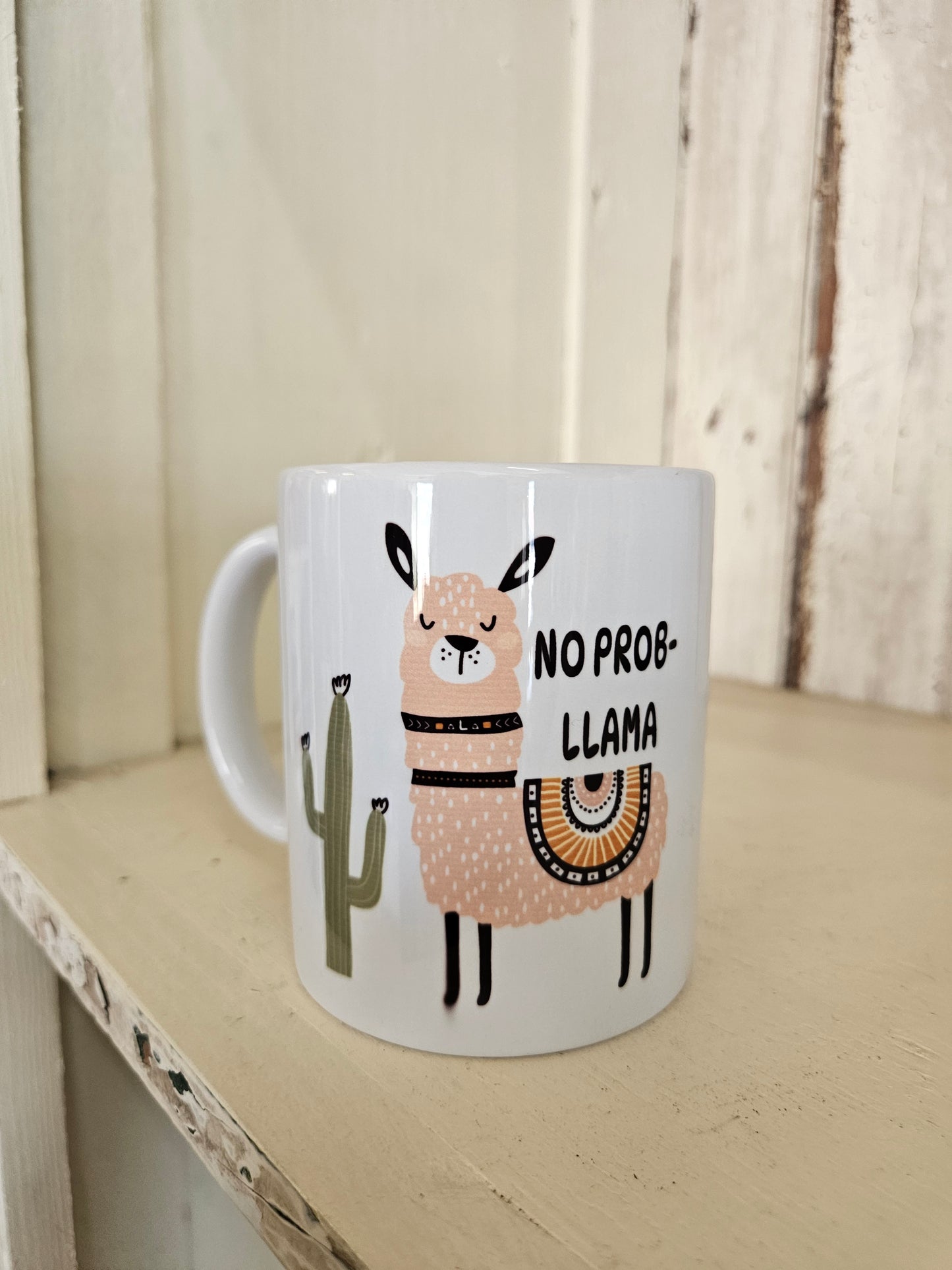 No Prob-llama mug
