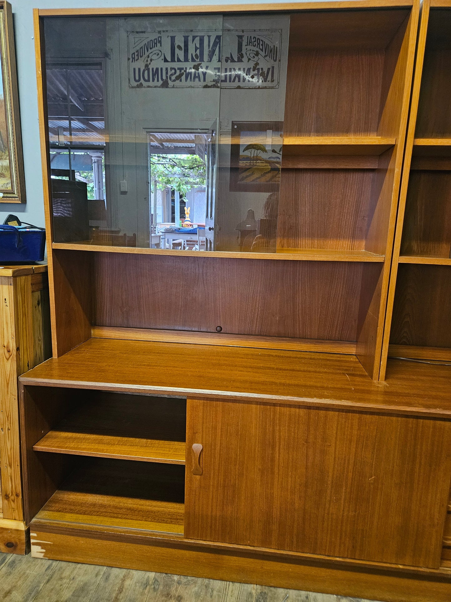 Mid-century wall unit