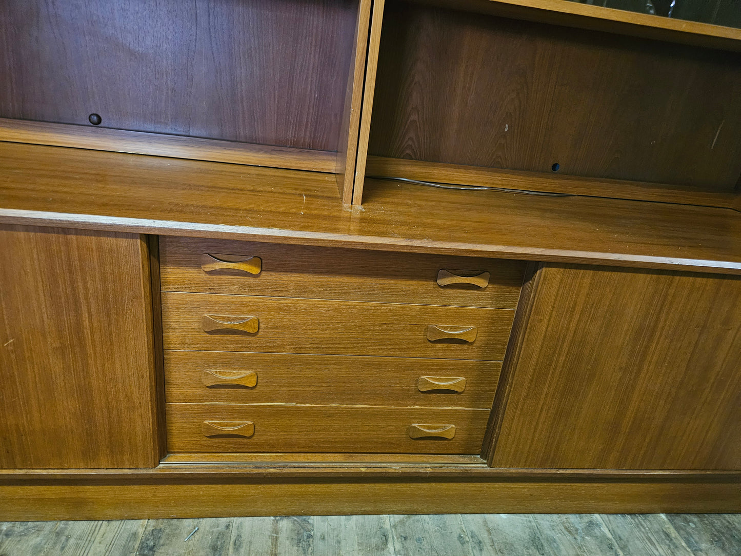 Mid-century wall unit