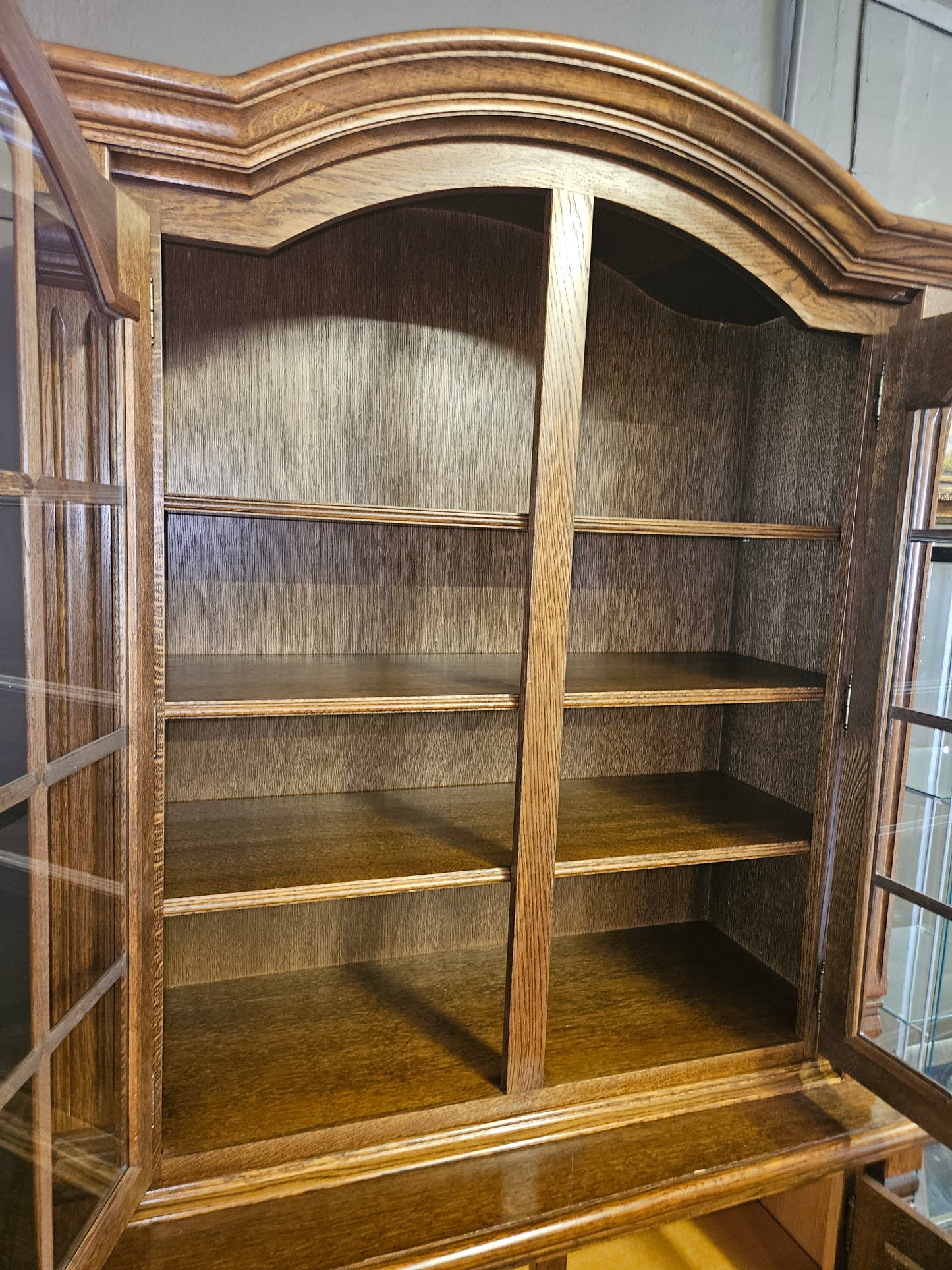 Solid Oak cabinet
