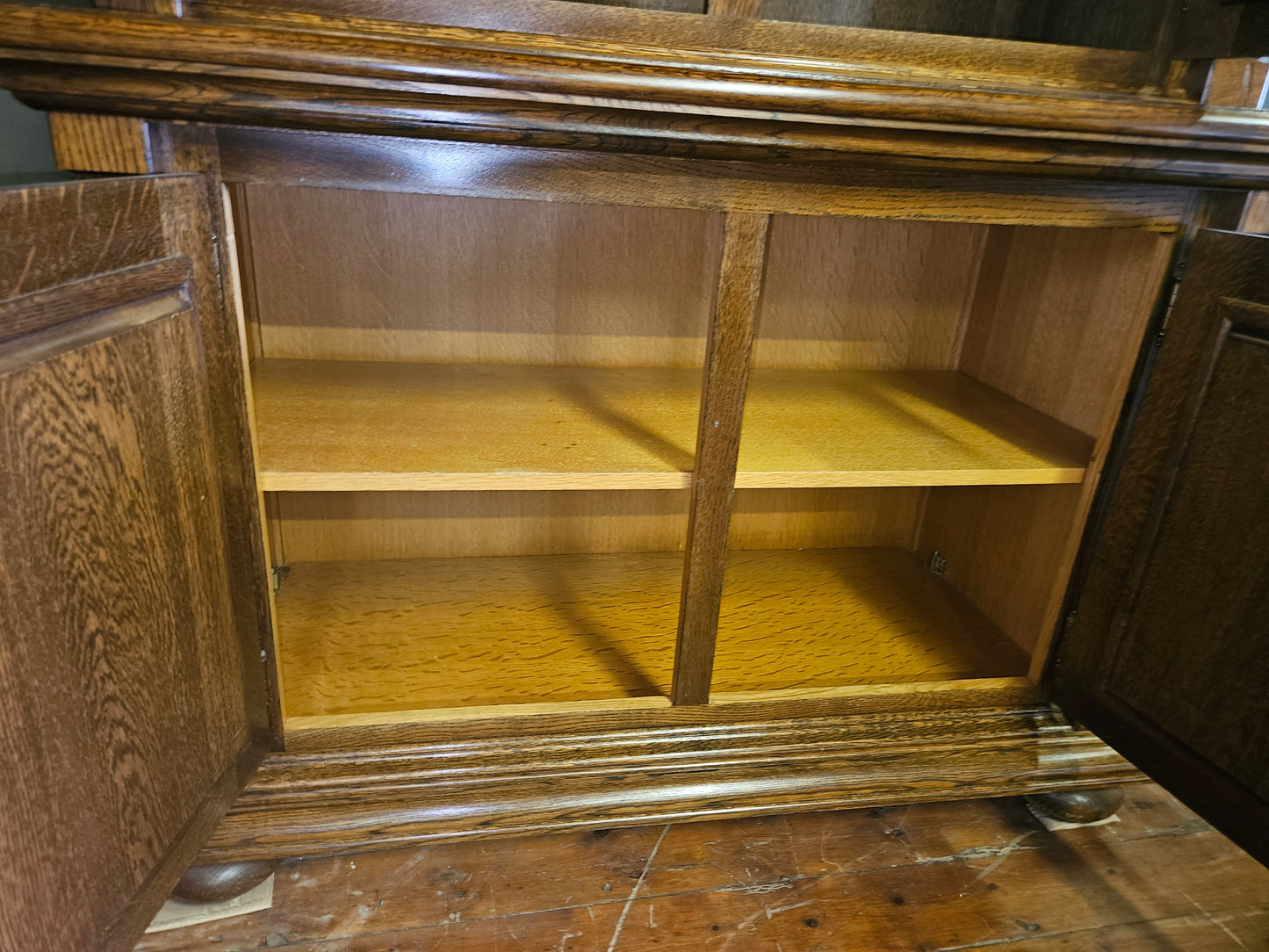 Solid Oak cabinet