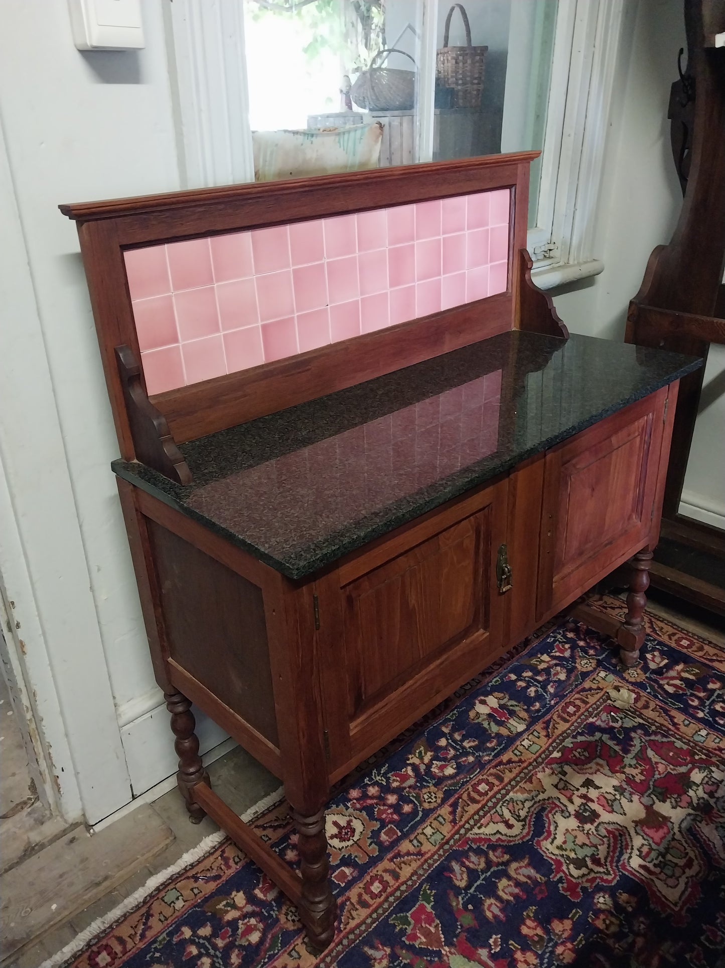 Marble top washstand