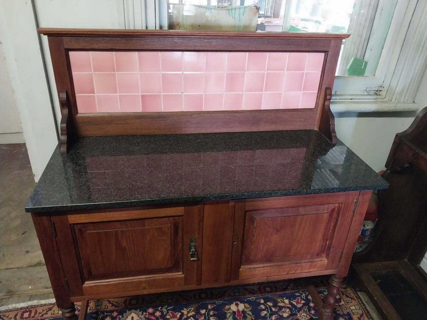 Marble top washstand