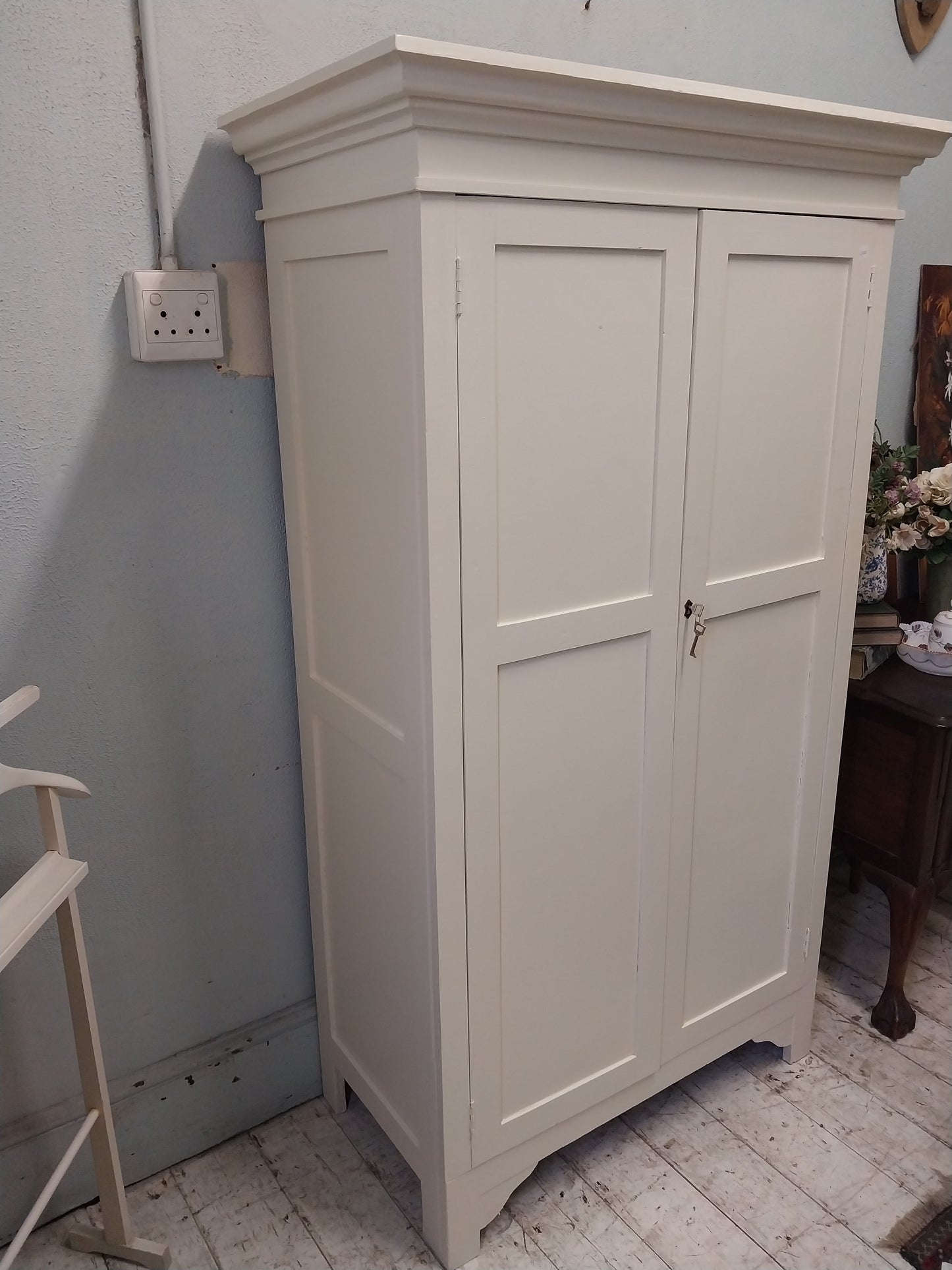 Painted wardrobe