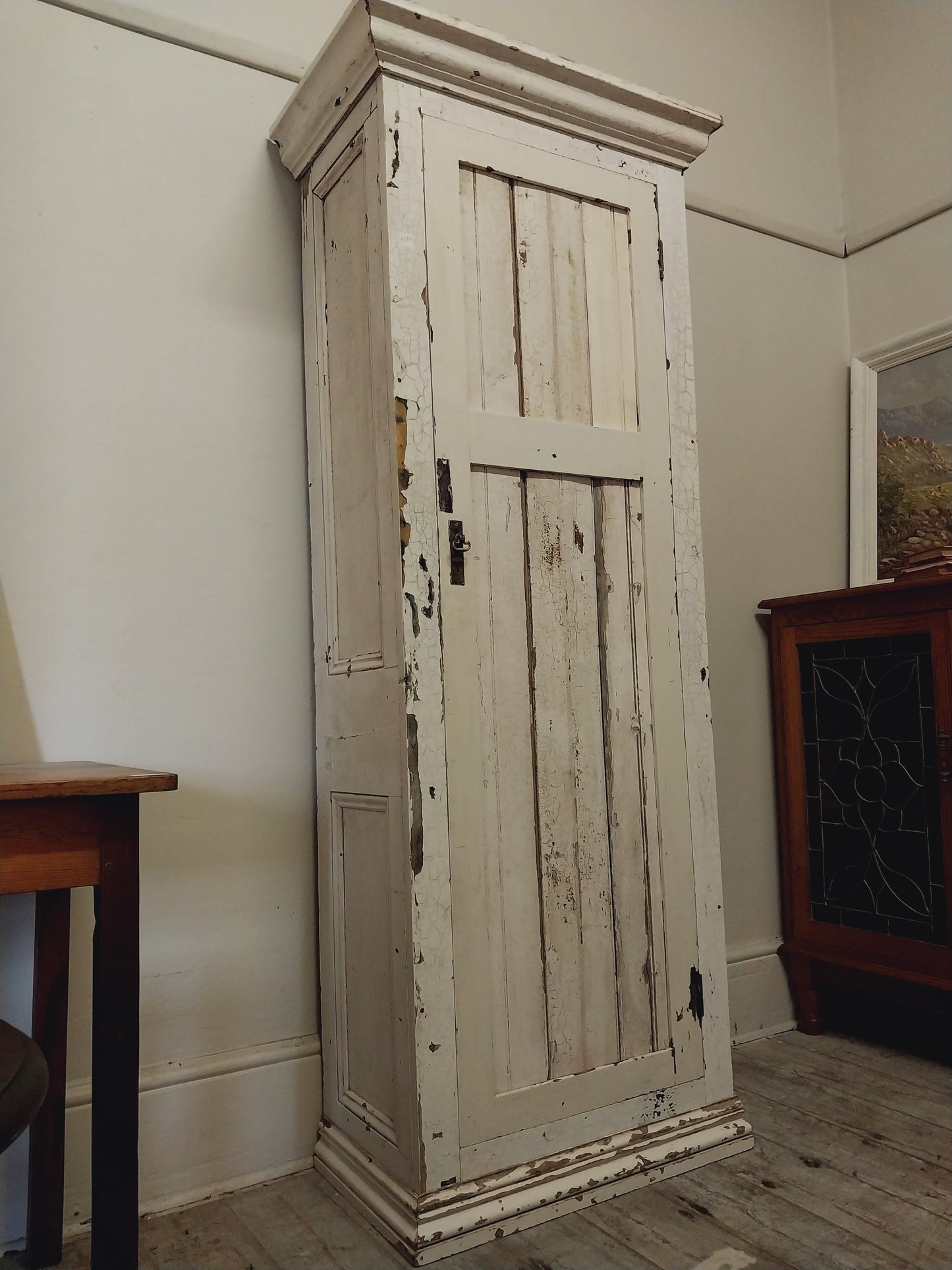 Tall rustic cupboard