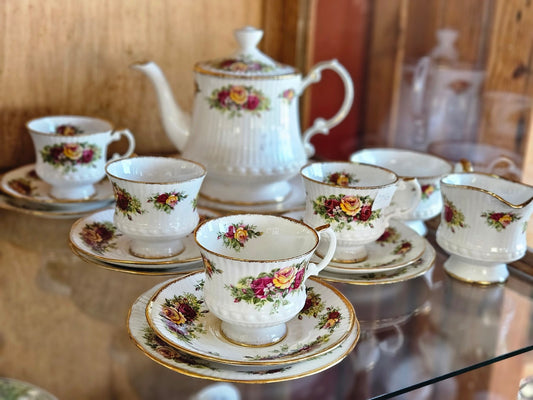 Staffordshire tea for four