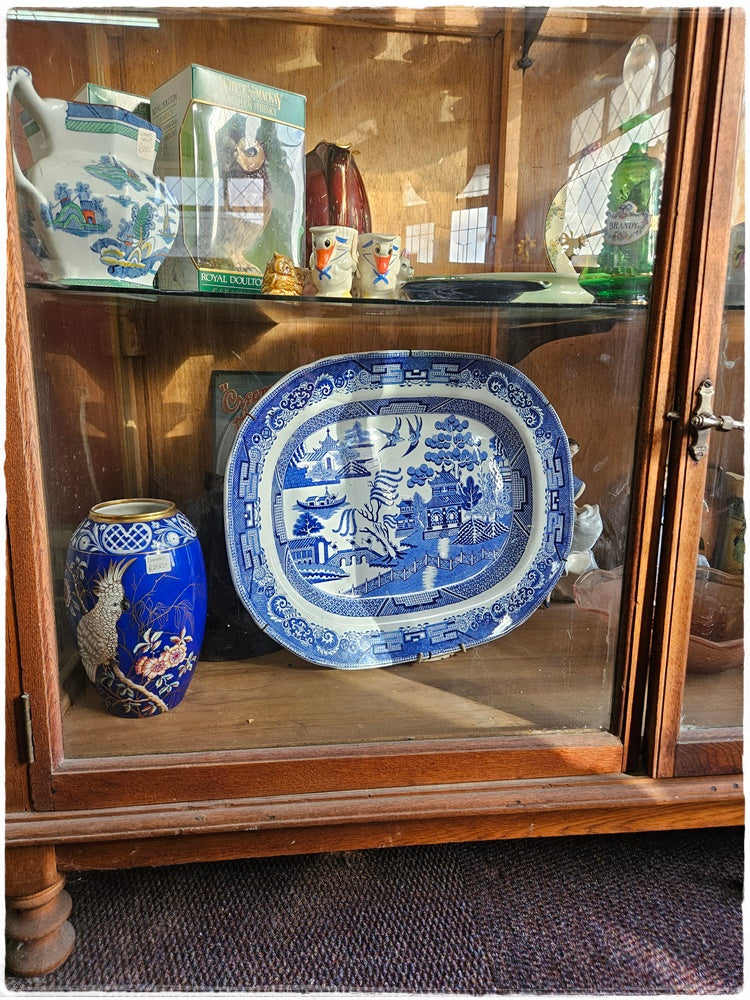 Large Iron Stone China ceramic plate