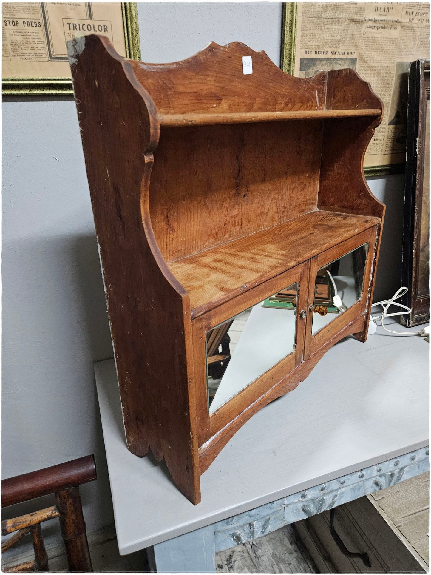 Vintage bathroom cabinet