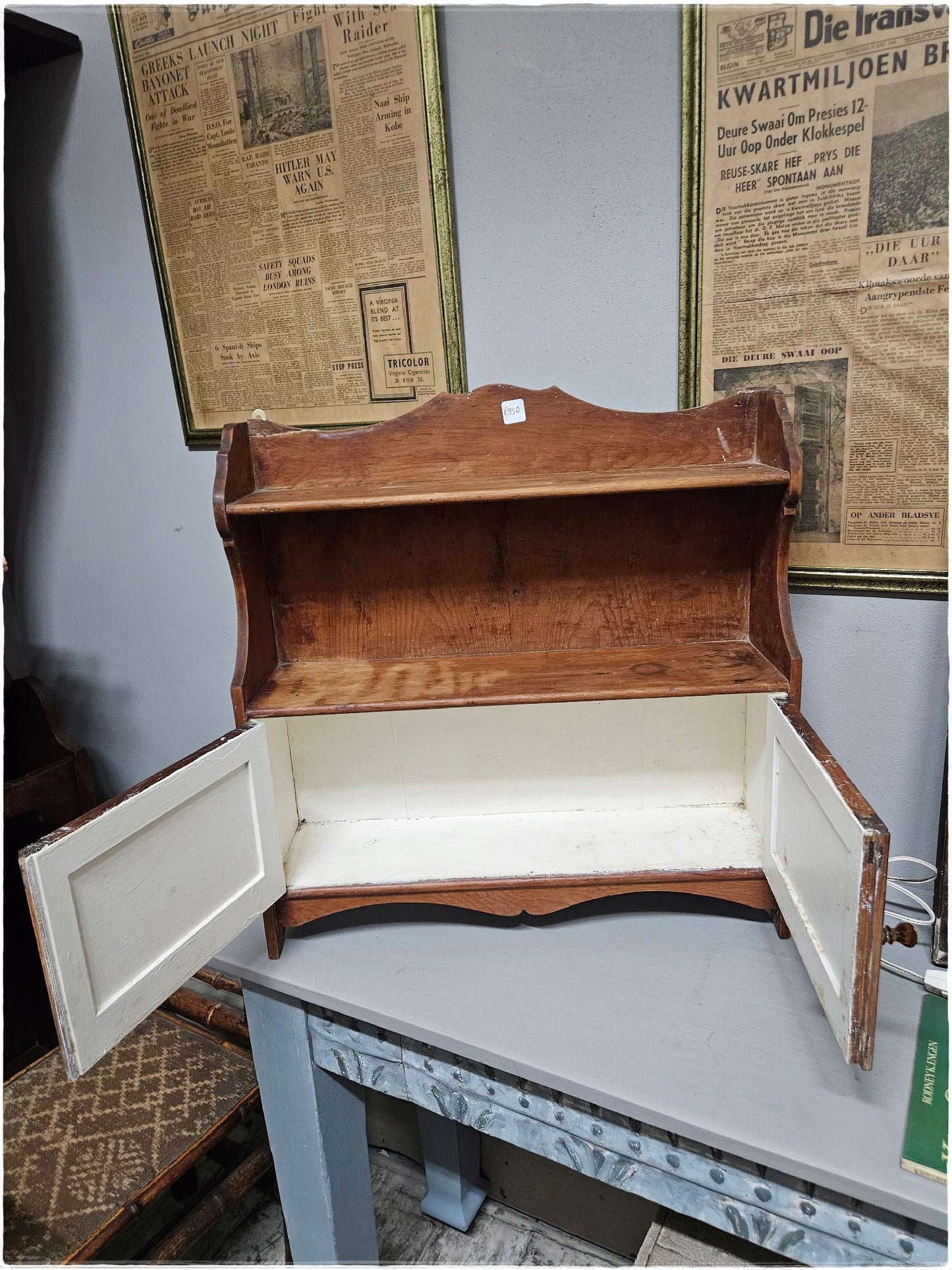 Vintage bathroom cabinet