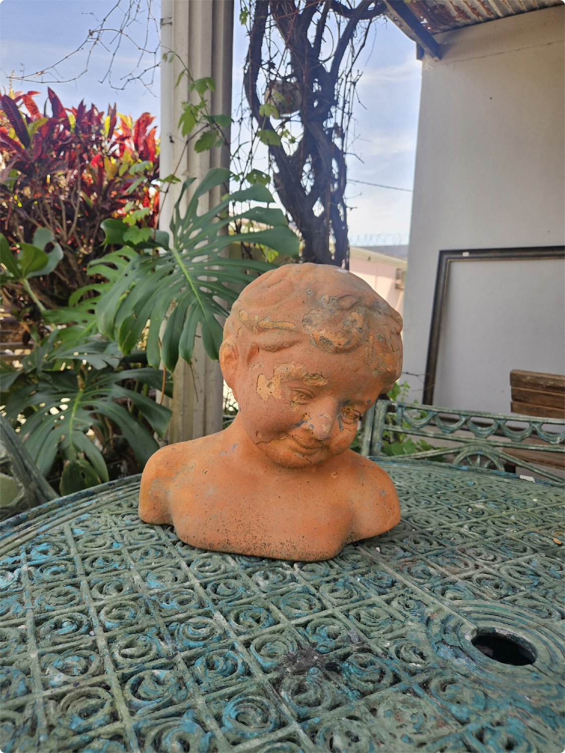 Teracotta bust