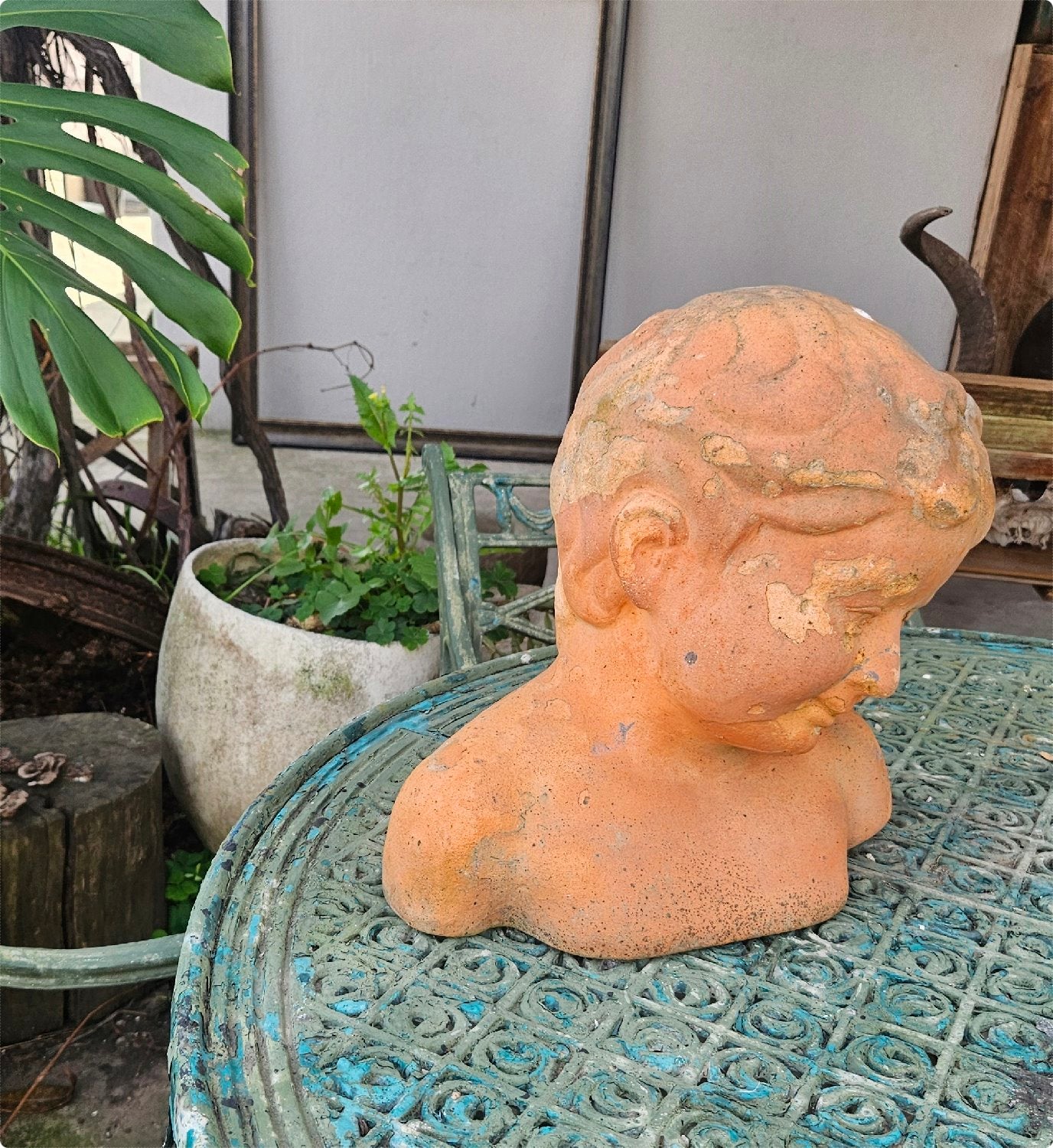 Teracotta bust