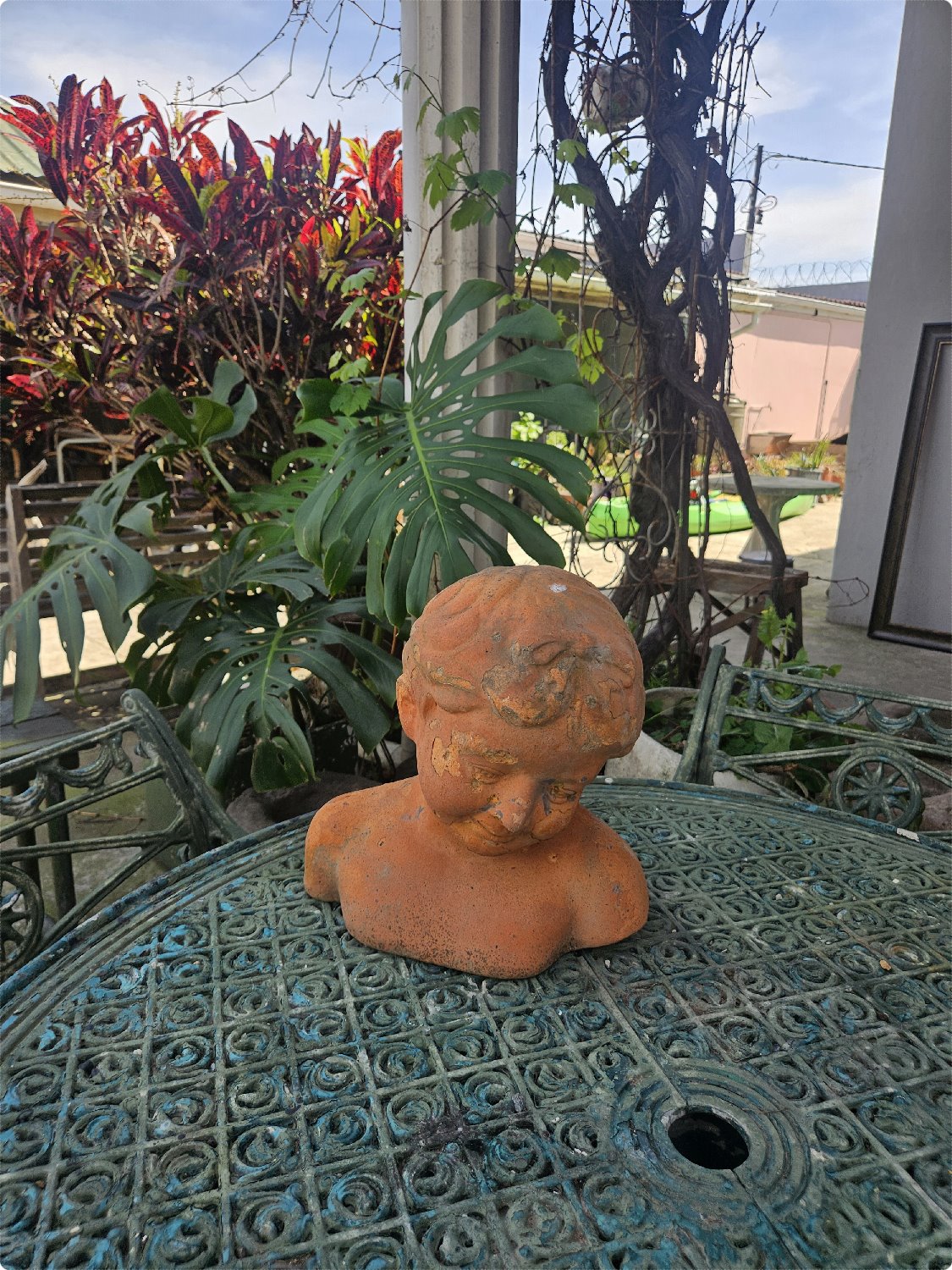 Teracotta bust