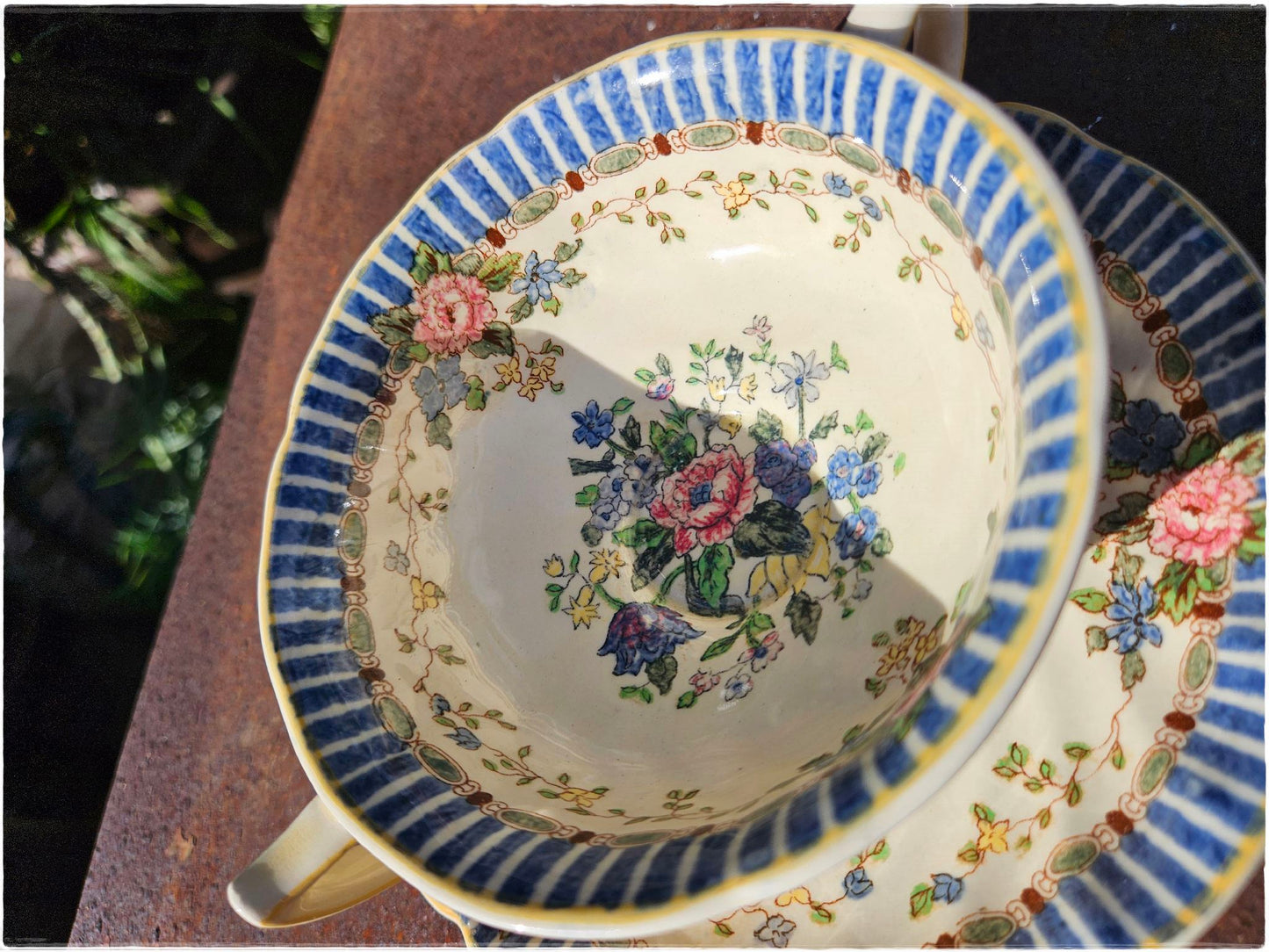Royal Doulton soup bowl and saucer