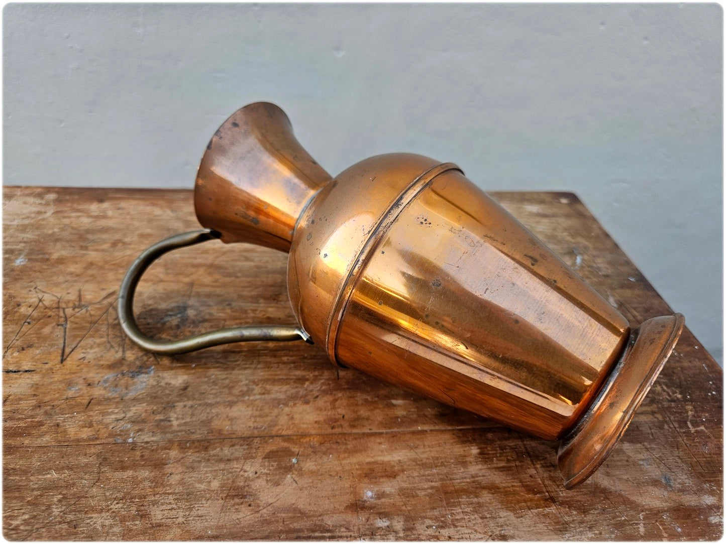 Small copper jug/vase