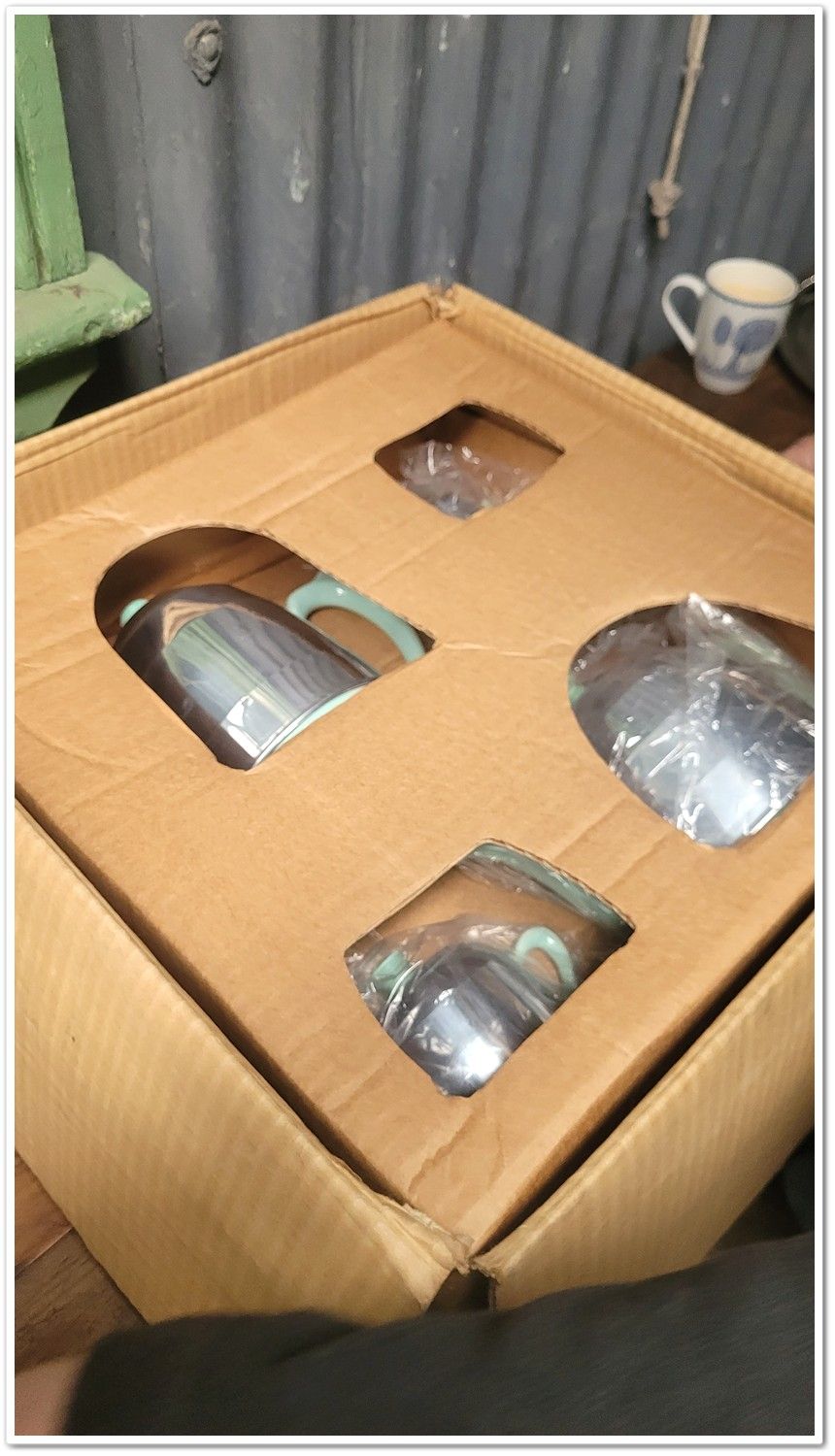 Rare Vintage 1950s Heatmaster Insulated Tea Service Set