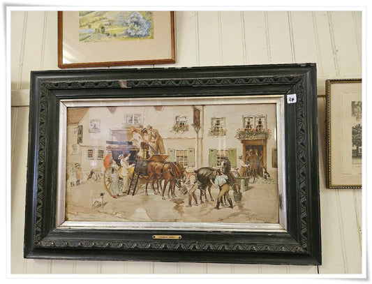 Framed Tudovici Print