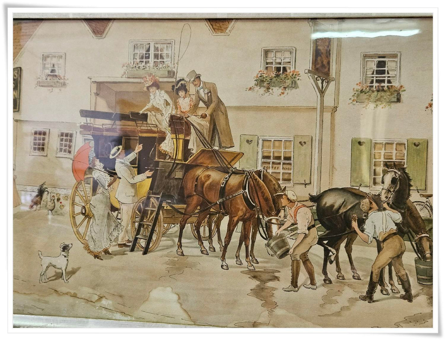 Framed Tudovici Print