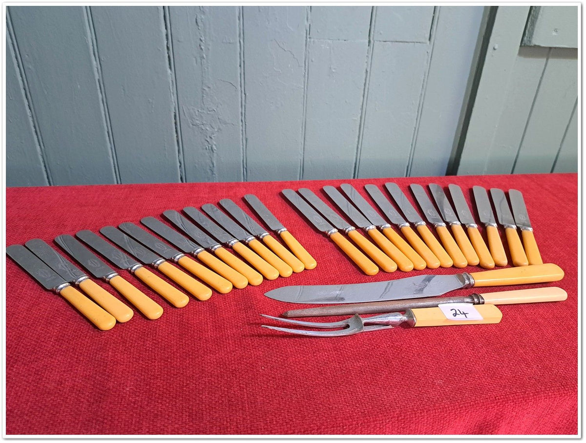 Vintage Sheffield England dinner knives