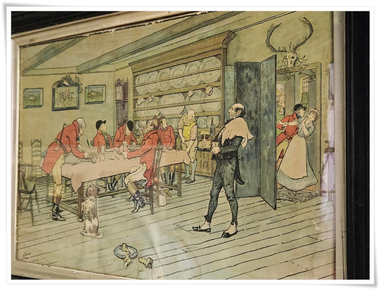 Framed Tudovici Print
