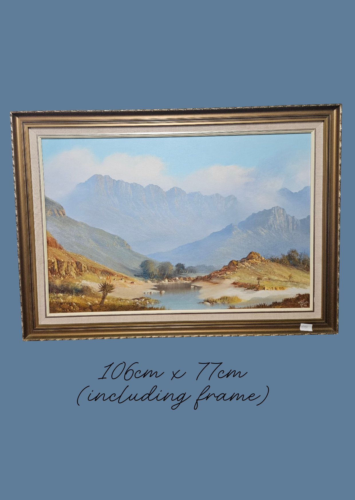 Danie van Niekerk painting