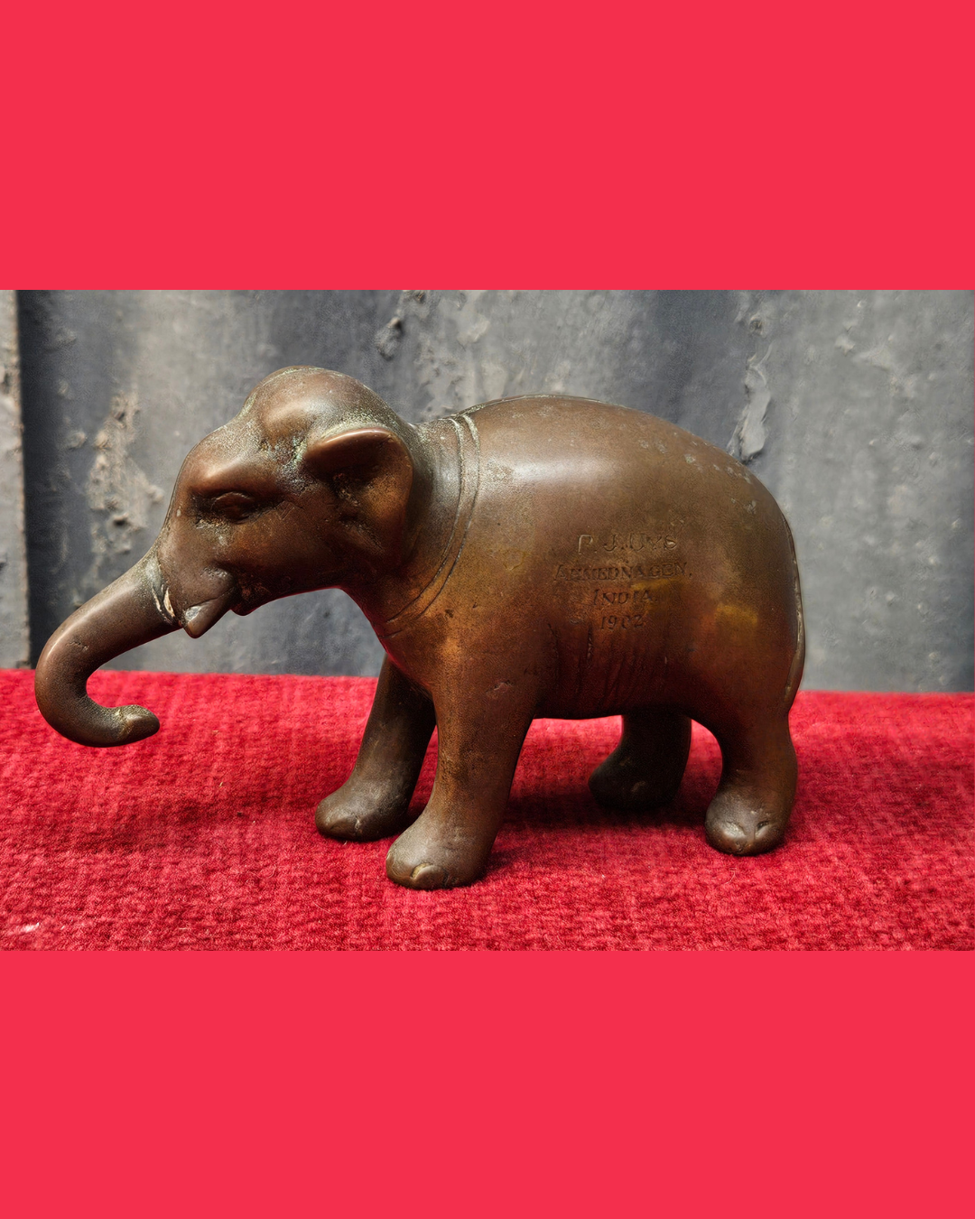 Antique Bronze Elephant