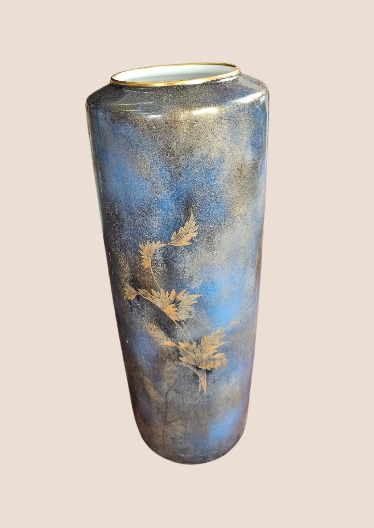 Tall ceramic vase or walking stick stand