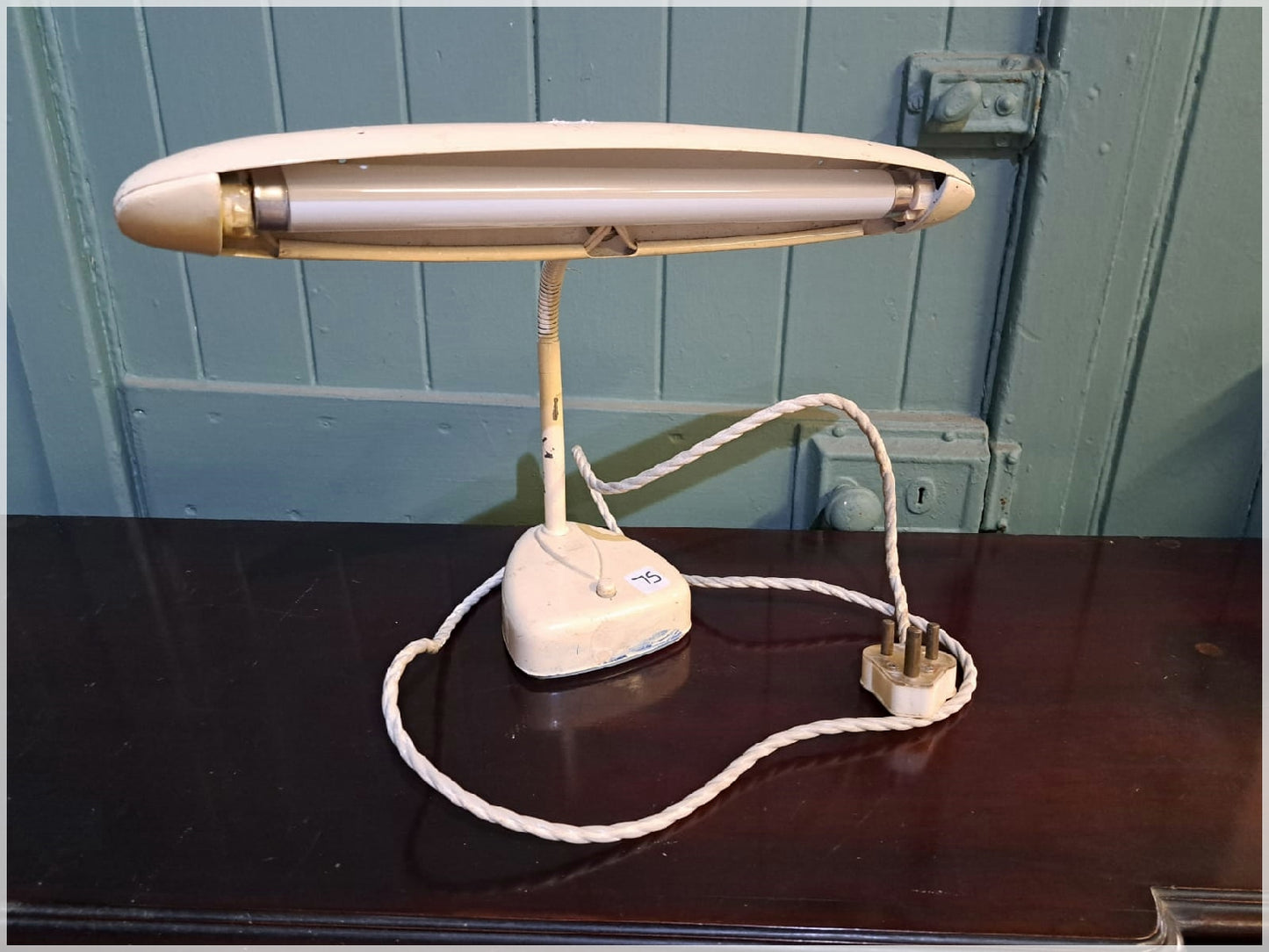 1930s National Flourescent Desk Lamp, working