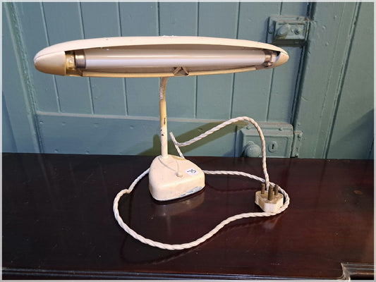 1930s National Flourescent Desk Lamp, working