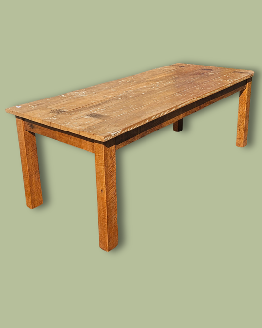 Yellowwood dining table