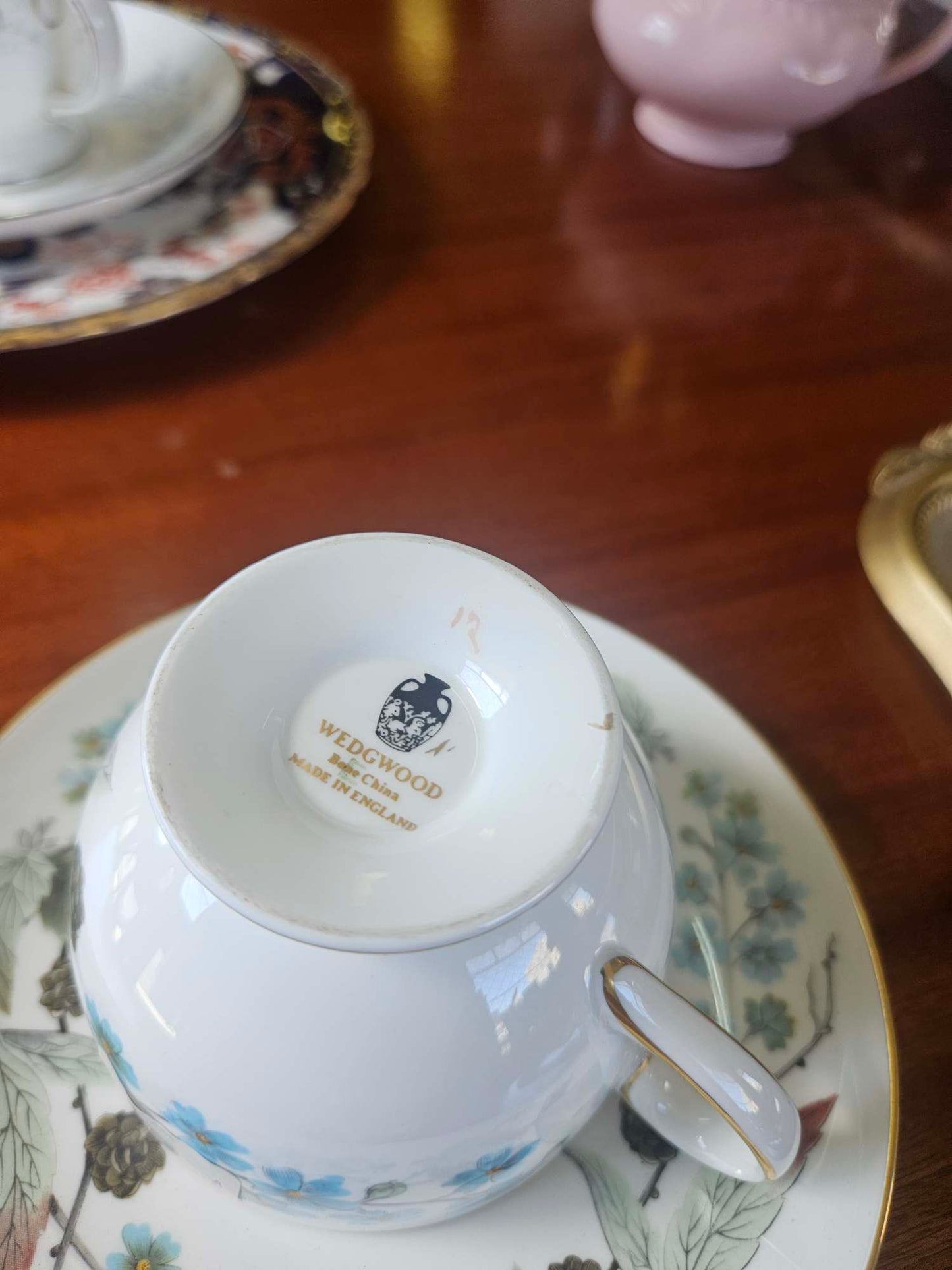Wedgewood teacup and saucer