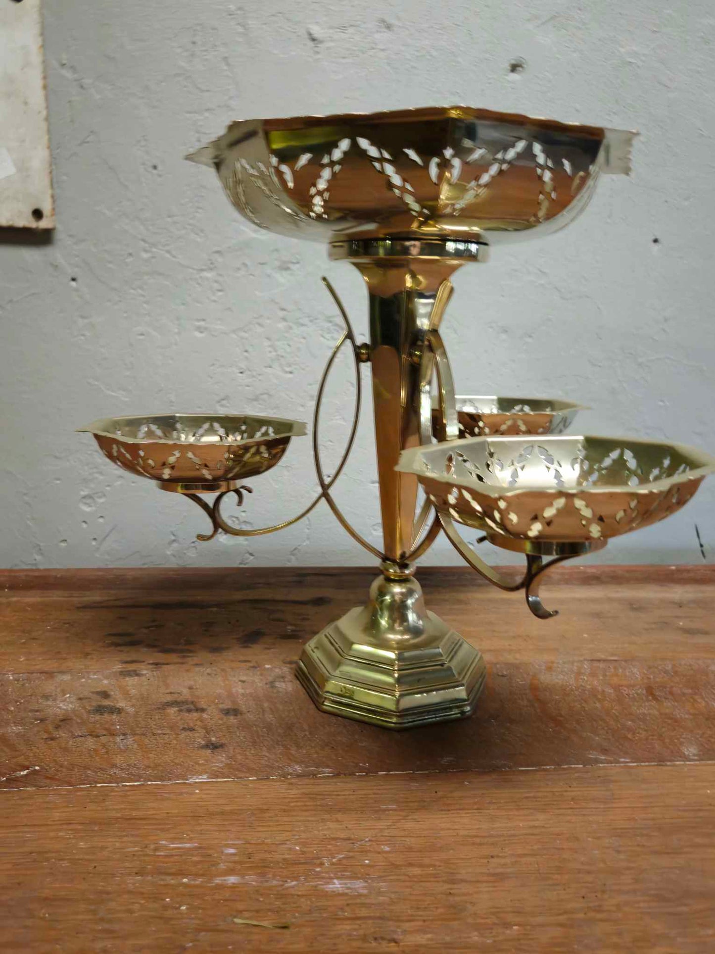 Silver plated Epergne