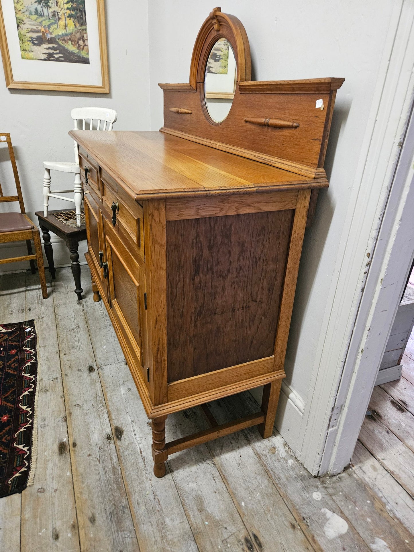 Oak sideboard