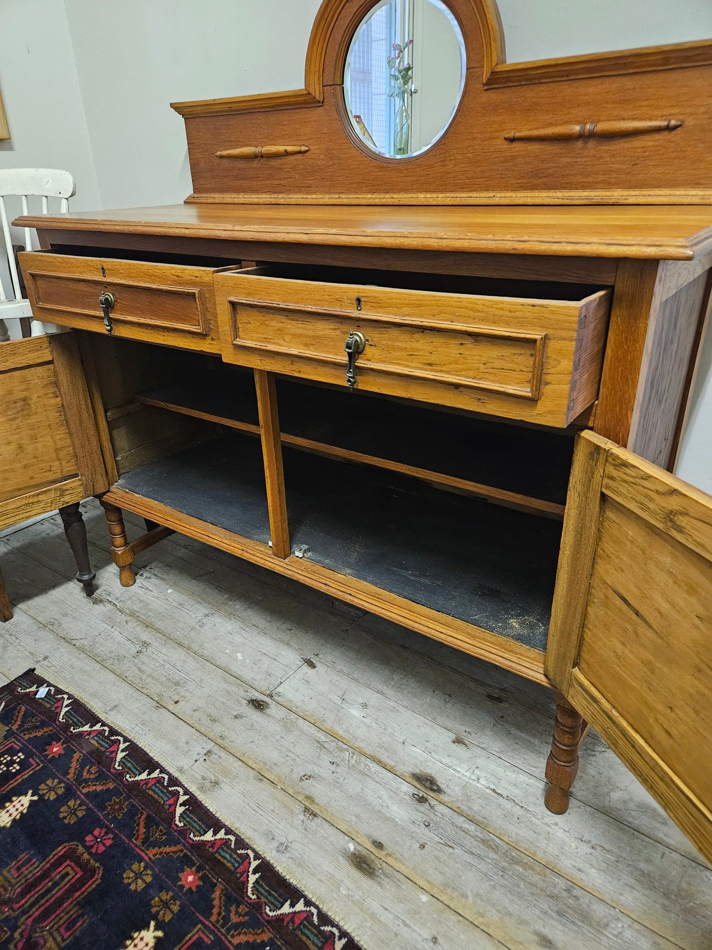 Oak sideboard