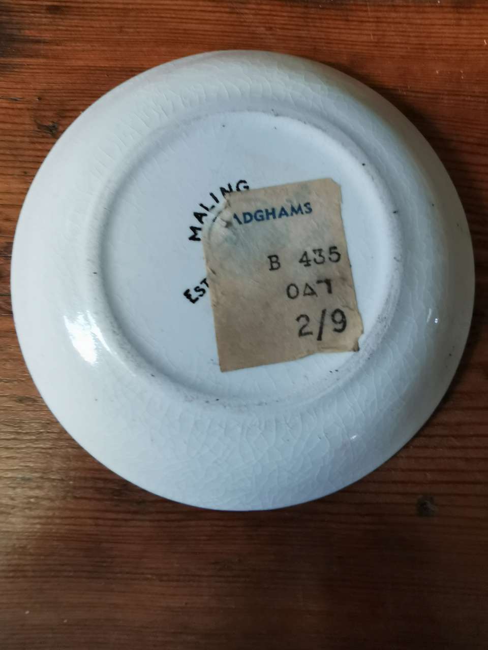 Collection of miniature plates