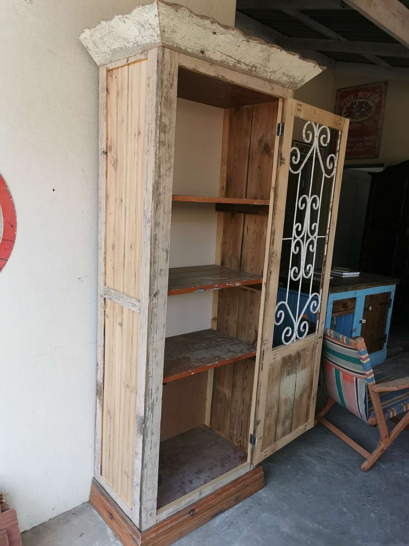 Rustic Gin cupboard