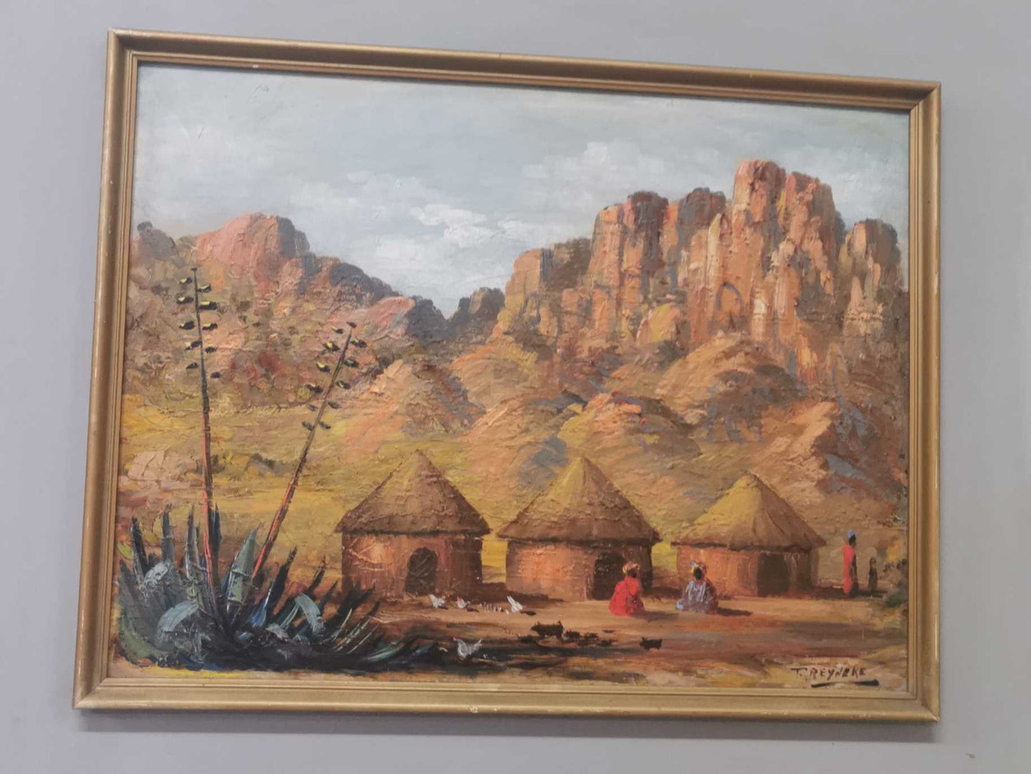Original painting by T Reyneke