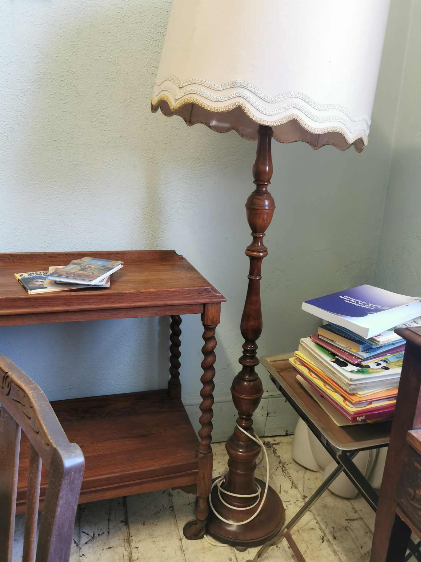 barley twist tea trolley