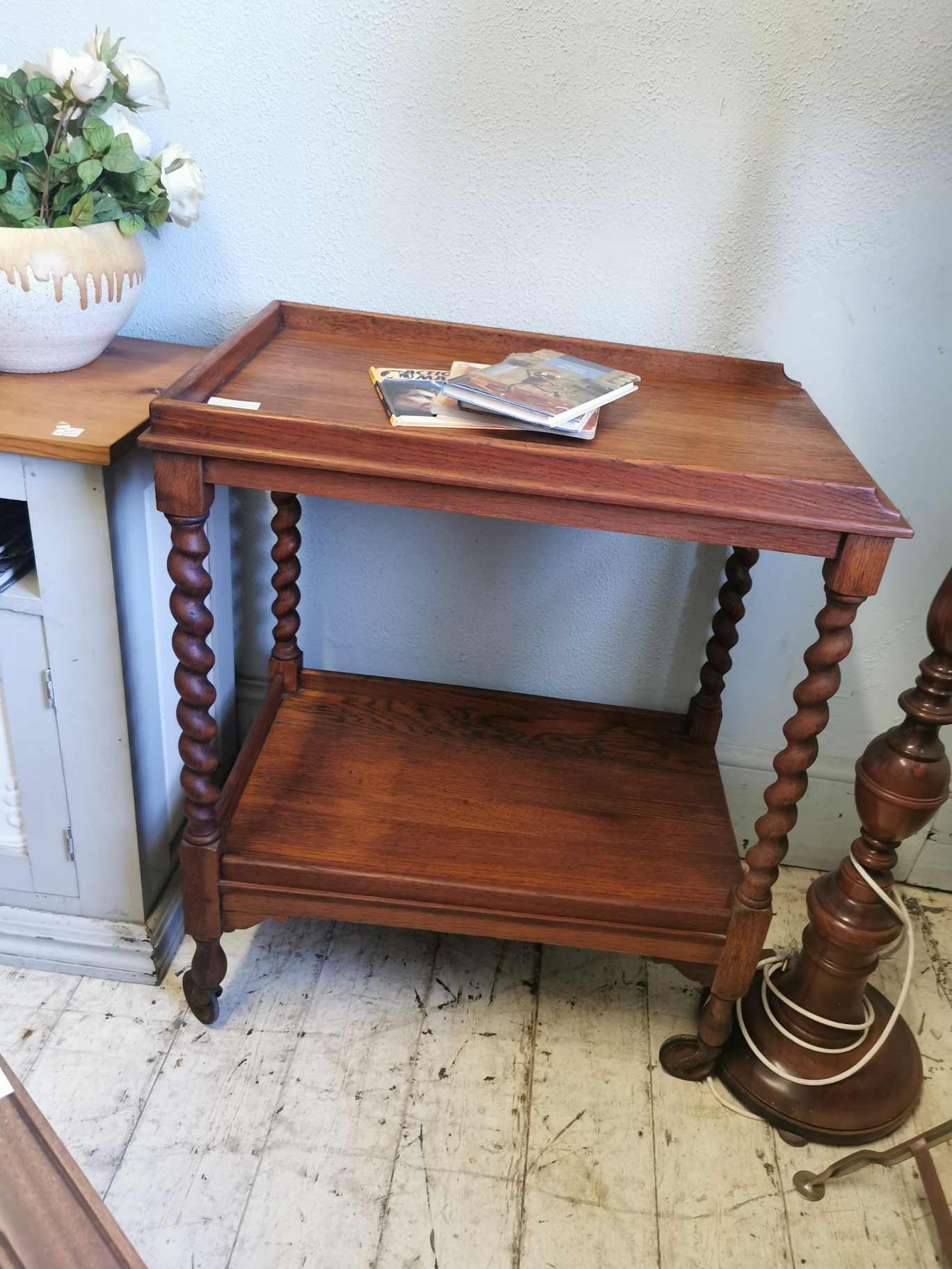 barley twist tea trolley