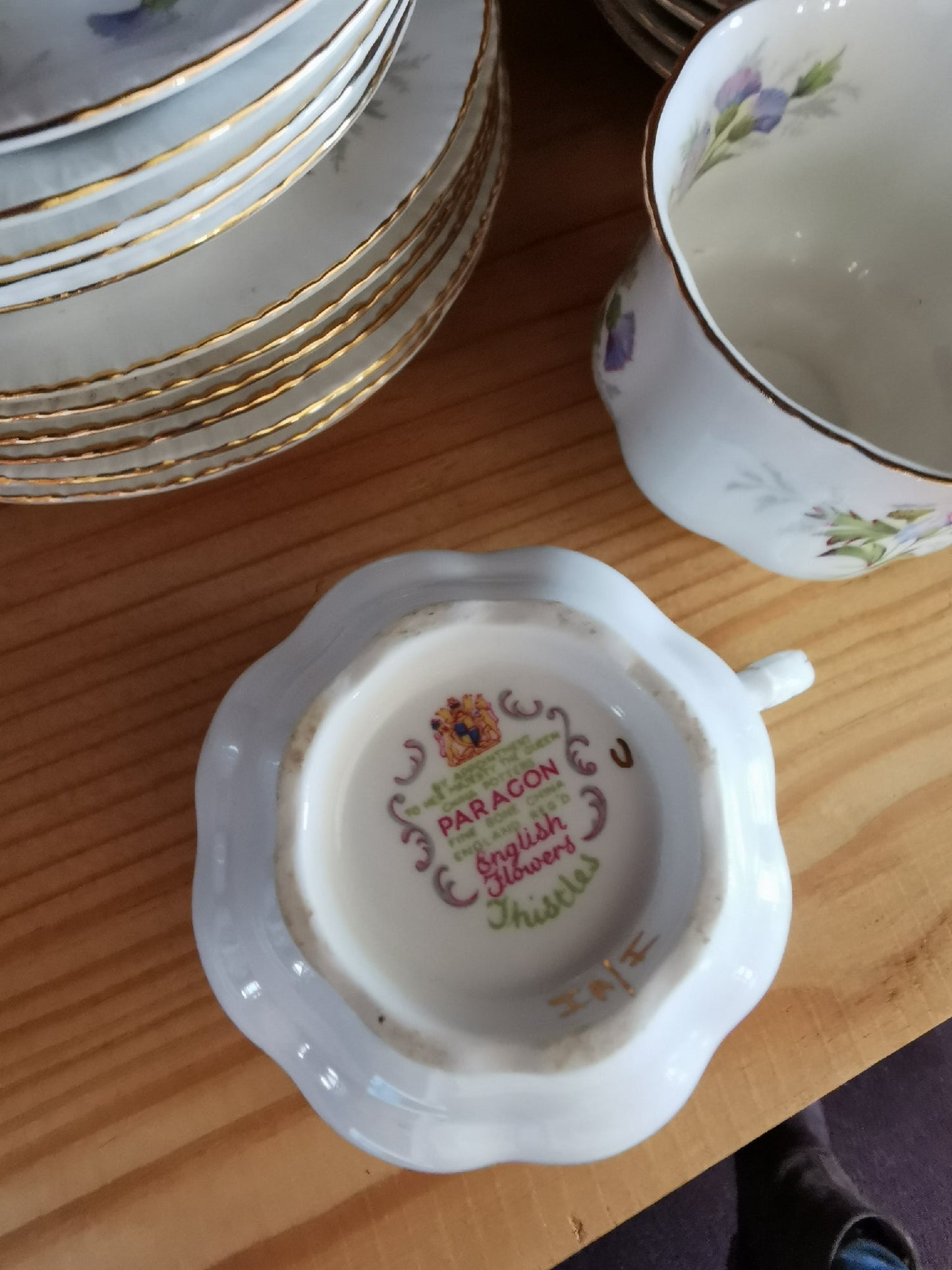 Paragon teaset