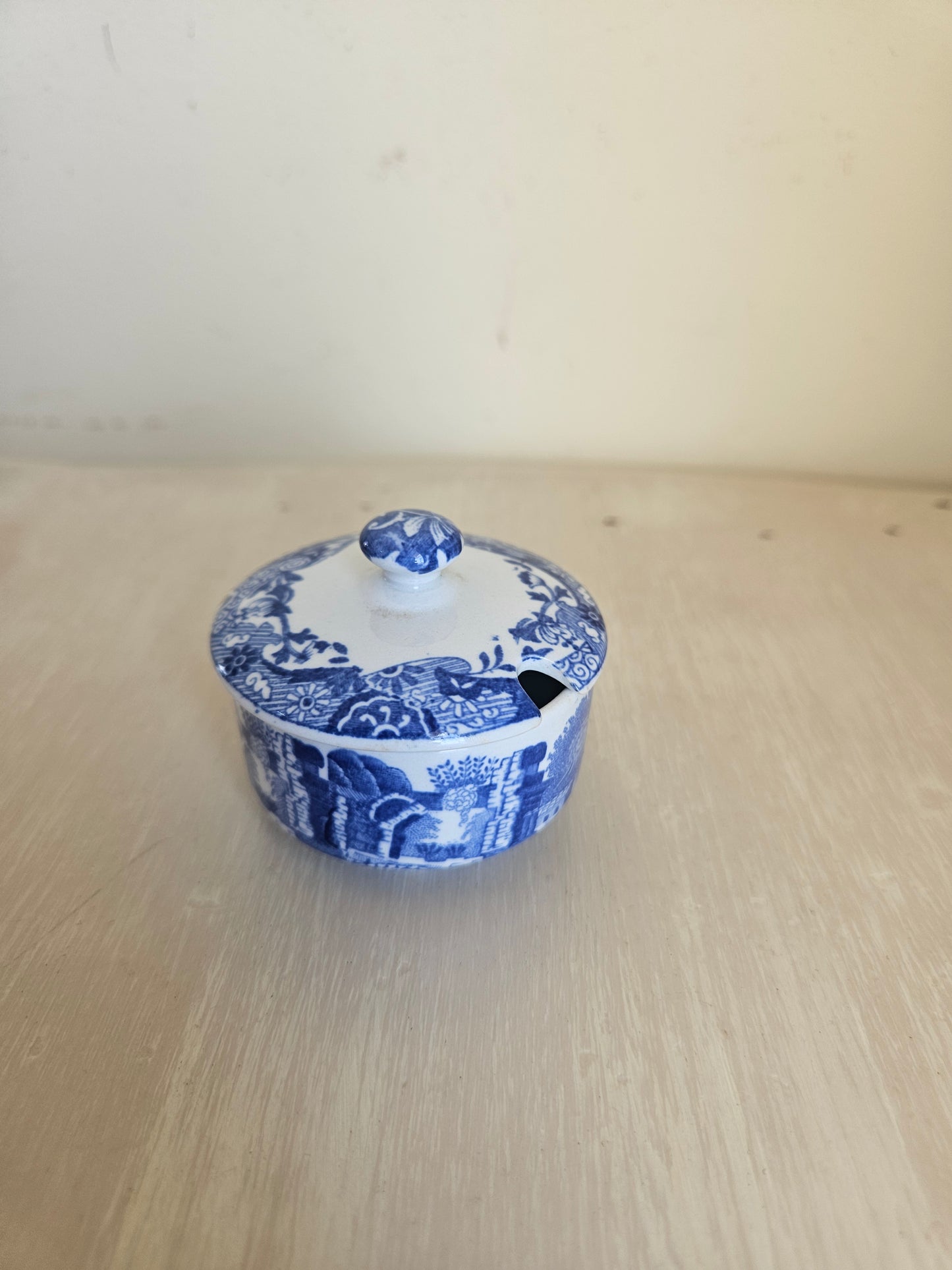 Spode mustard pot