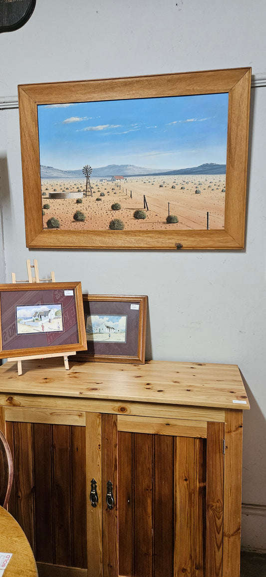 Karoo landscape painting by Paul Munro
