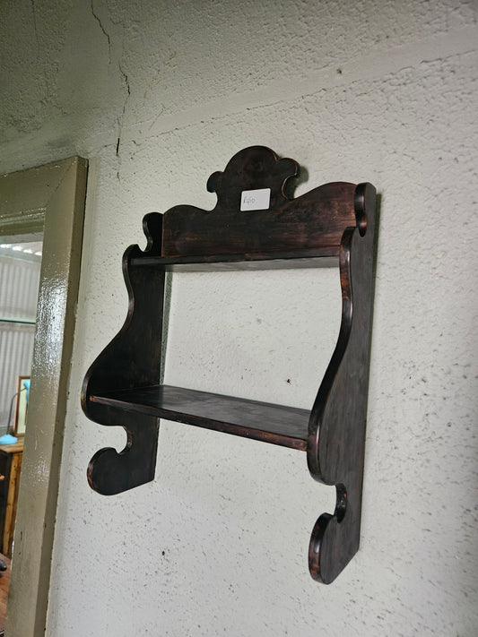 Small vintage wall shelf