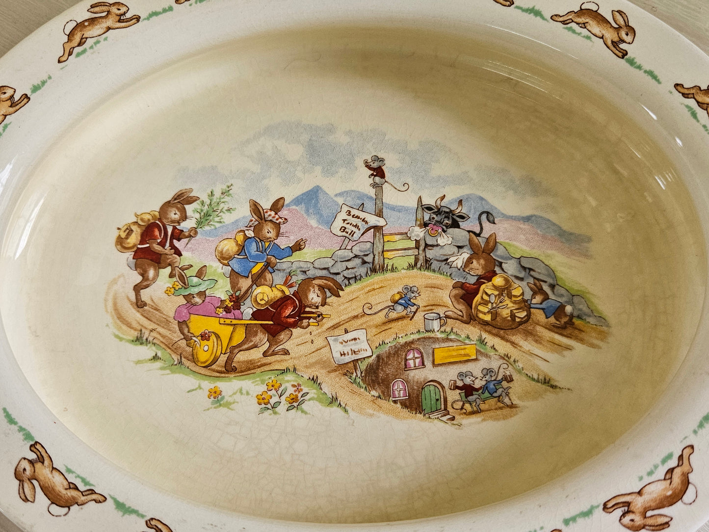 Bunnykins bowl